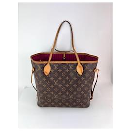 Louis Vuitton-Bolsa tote Monogram Neverfull MM da Louis Vuitton-Marrom