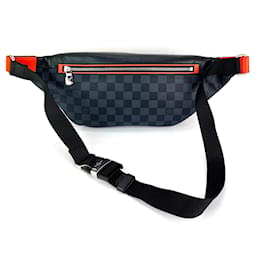 Louis Vuitton-Louis Vuitton Damier Colbart orange Race Discovery Bumbag Sling Bag-Black