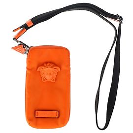 Sac Mini La Medusa de Versace en nylon orange Orange