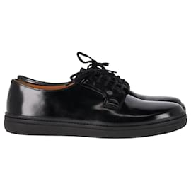 Church's-Church's Padfield Polished Derby Shoes in Black Leather-Black