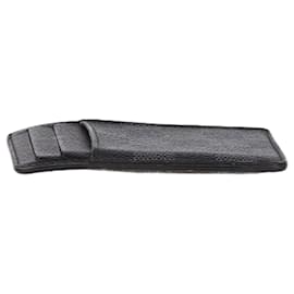 Louis Vuitton-Louis Vuitton Damier Graphite Pattern Card Case in Black Canvas-Black