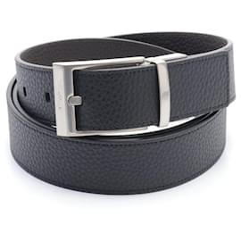 Bally-Bally Leather Belt Black/Brown-Black
