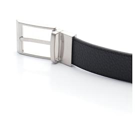 Bally-Bally Leather Belt Black/Brown-Black