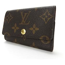 Louis Vuitton-Louis Vuitton Key Holder Multicles 6 M62630-Brown