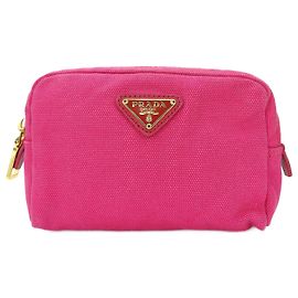 Pochete de Lona Prada 1N0340 Rosa Rosa