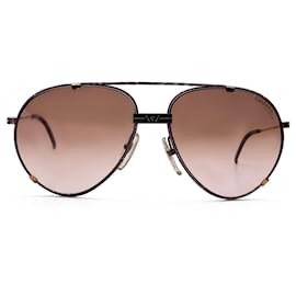 Autre Marque-Carrera Vintage Brown Aviator Sunglasses 5463 42 60/16 140mm-Brown