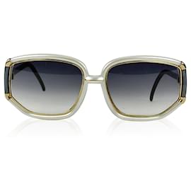 Autre Marque-Ted Lapidus Vintage Grey Oversized Rare Sunglasses 61/18 140mm-Grey