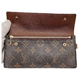 Louis Vuitton-Louis Vuitton Monogram Accordion Wallet M58008-Brown
