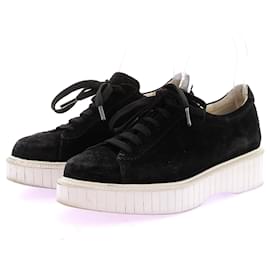 Autre Marque-NON SIGNE / UNSIGNED Trainers T.EU 37 Suede-Black