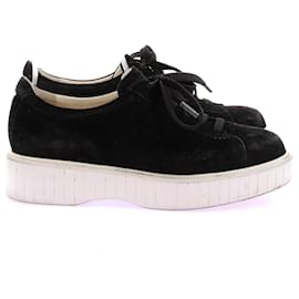 Autre Marque-NON SIGNE / UNSIGNED Trainers T.EU 37 Suede-Black