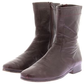 Botas ankle SOEUR T.EU 37 Couro Bordeaux