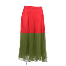 Gucci-GUCCI Skirts T.IT 44 Silk-Red