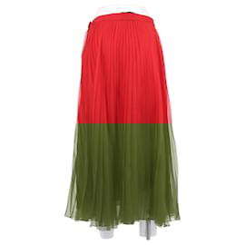Gucci-GUCCI Skirts T.IT 44 Silk-Red