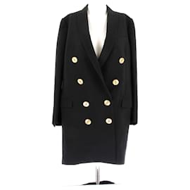 Lanvin-LANVIN Coats T.FR 42 Polyester-Black