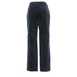 Chanel-CHANEL Trousers T.FR 40 Cotton-Navy blue