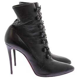 Christian Louboutin-CHRISTIAN LOUBOUTIN Ankle boots T.EU 40 Leather-Black