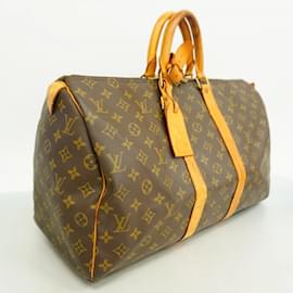 Louis Vuitton-Louis Vuitton Boston Bag Keepall 45-Brown