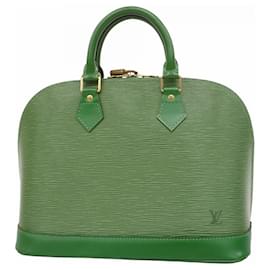 Louis Vuitton-Louis Vuitton Epi Alma Handbag in Borneo Green-Other