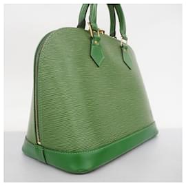 Louis Vuitton-Louis Vuitton Epi Alma Handbag in Borneo Green-Other