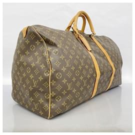 Louis Vuitton-Louis Vuitton Boston Bag Monogram Keepall 60-Brown