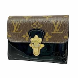 Louis Vuitton-Louis Vuitton Tri-fold Wallet-Brown,Black