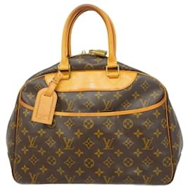 Louis Vuitton-Louis Vuitton Monogram Deauville Handbag-Brown