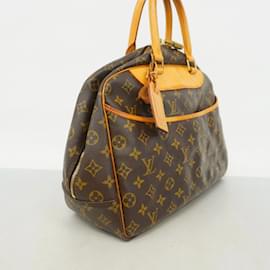 Louis Vuitton-Louis Vuitton Monogram Deauville Handbag-Brown