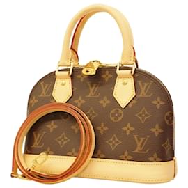 Louis Vuitton-Louis Vuitton Monogram Alma BB Handbag-Brown