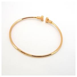 Tiffany & Co-Pulseira Tiffany Bangle T Wire K18PG Ouro Rosa-Outro