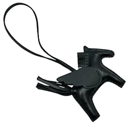 Hermès-Hermes Rodeo Pegasus PM Handbag Charm-Black