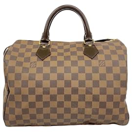 Louis Vuitton-Louis Vuitton Damier Speedy 30 Handbag-Damier ebene