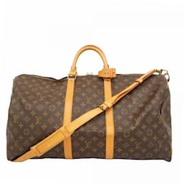 Louis Vuitton-Louis Vuitton Monogram Keepall Bandouliere 55-Brown
