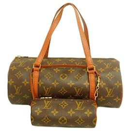 Louis Vuitton-Louis Vuitton Monogram Papillon 30 Handbag-Brown