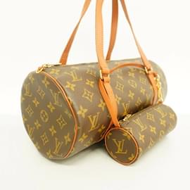Louis Vuitton-Louis Vuitton Monogram Papillon 30 Handbag-Brown