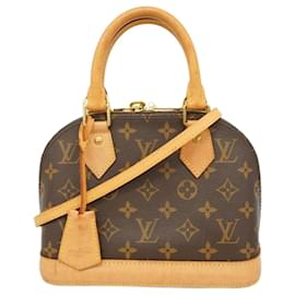 Louis Vuitton-Louis Vuitton Monogram Alma BB Handbag-Brown