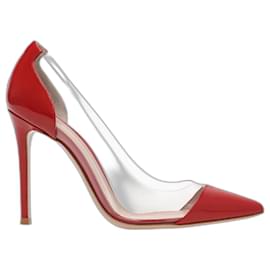 Gianvito Rossi-gianvito rossi plexy pumps new 39-Red