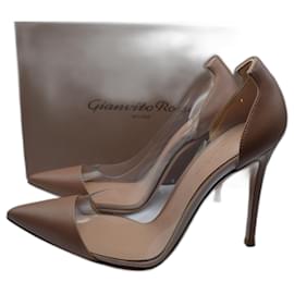 Gianvito Rossi-plexy pumps leather-Other