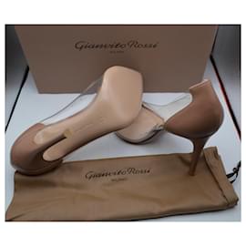 Gianvito Rossi-plexy pumps leather-Other