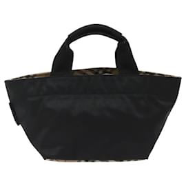 Autre Marque-Burberrys Blue Label Hand Bag Nylon Black Auth ep7884-Black