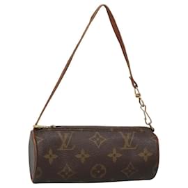 Louis Vuitton-LOUIS VUITTON Monogram Papillon Pouch LV Auth BA625-Monogram