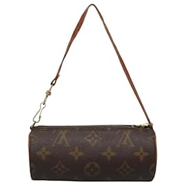 Louis Vuitton-LOUIS VUITTON Monogram Papillon Pouch LV Auth BA625-Monogram