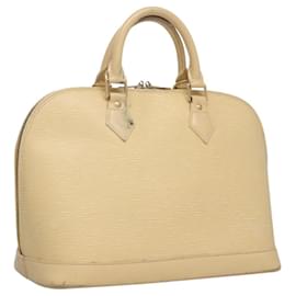 Louis Vuitton-LOUIS VUITTON Epi Alma Hand Bag Vanilla M5214A LV Auth BA564-Other