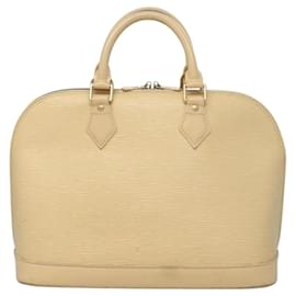 Louis Vuitton-LOUIS VUITTON Epi Alma Hand Bag Vanilla M5214A LV Auth BA564-Other