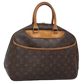 Louis Vuitton-LOUIS VUITTON Monogram Deauville Hand Bag M47270 LV Auth EC561-Monogram