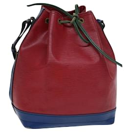 Louis Vuitton-LOUIS VUITTON Epi Toriko Color Noe Bag Red Blue Green M44084 LV Auth BD854-Red,Blue,Green