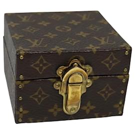 Louis Vuitton-LOUIS VUITTON Monogram Eccrine Declaration Jewelry Box M21010 LV Auth ac3694-Monogram