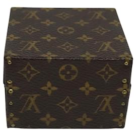 Louis Vuitton-LOUIS VUITTON Monogram Eccrine Declaration Jewelry Box M21010 LV Auth ac3694-Monogram