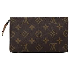Louis Vuitton-LOUIS VUITTON Monogram Bucket PM Accessory Pouch LV Auth fm4456-Monogram