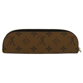Louis Vuitton-LOUIS VUITTON Monogram Reverse Pencil Pouch Charlotte Pen Case GI1165 Auth MY088-Monogram