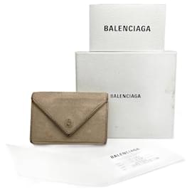 Balenciaga-BALENCIAGA Wallets T.  Leather-Beige